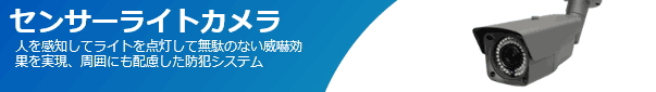 センサーライトカメラ