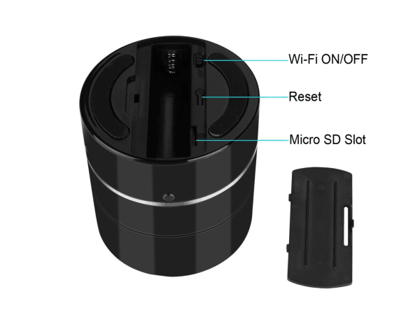 BLUETOOTH スピーカー型カメラ CAM-SP100WF