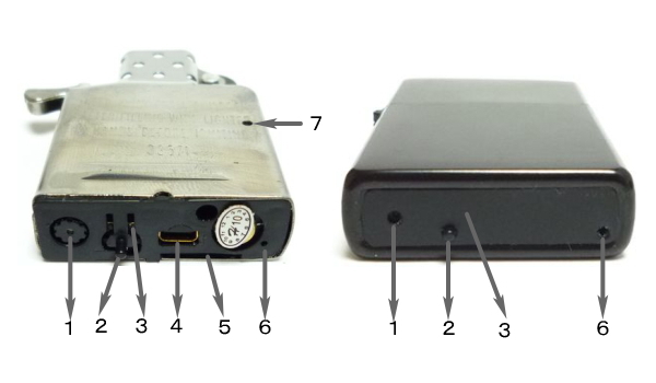 ジッポライター型ビデオカメラ ZIPPO-CAM
